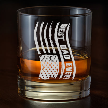 Personalized Whiskey Glass Gift For Dad - 8 Designs