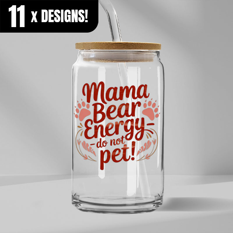 Gifts For Mom - Homorous & Puns - Glass Tumbler