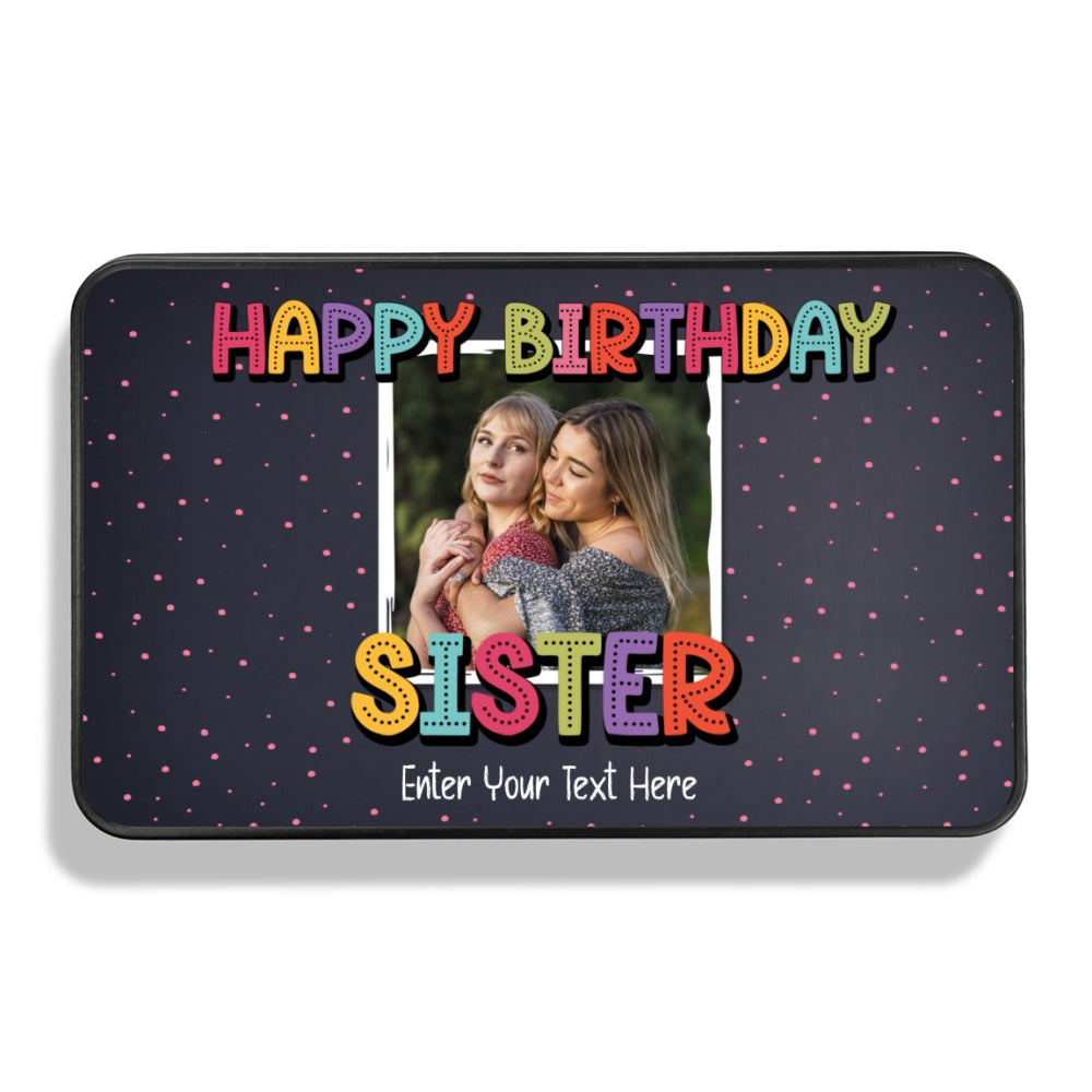 Birthday Gift For Sister - Keepsake Tin of 12 Handmade Chocolates