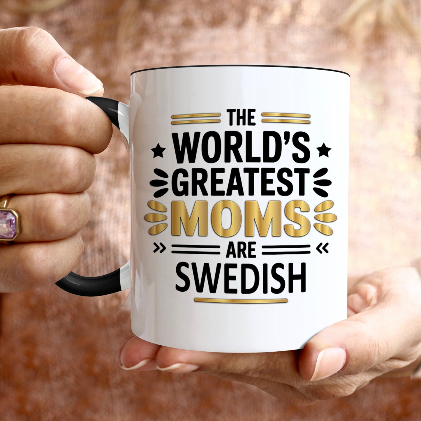 Gifts For Moms - The World's Greatest Moms Are From -2 Tone & White Mugs