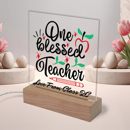 Gifts For Teacher - Illuminated Light Stand