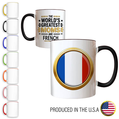 Gifts For Moms - The World's Greatest Moms Are From -2 Tone & White Mugs