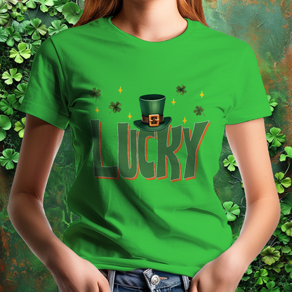 Lucky Hat St Patrick's Day T-Shirt