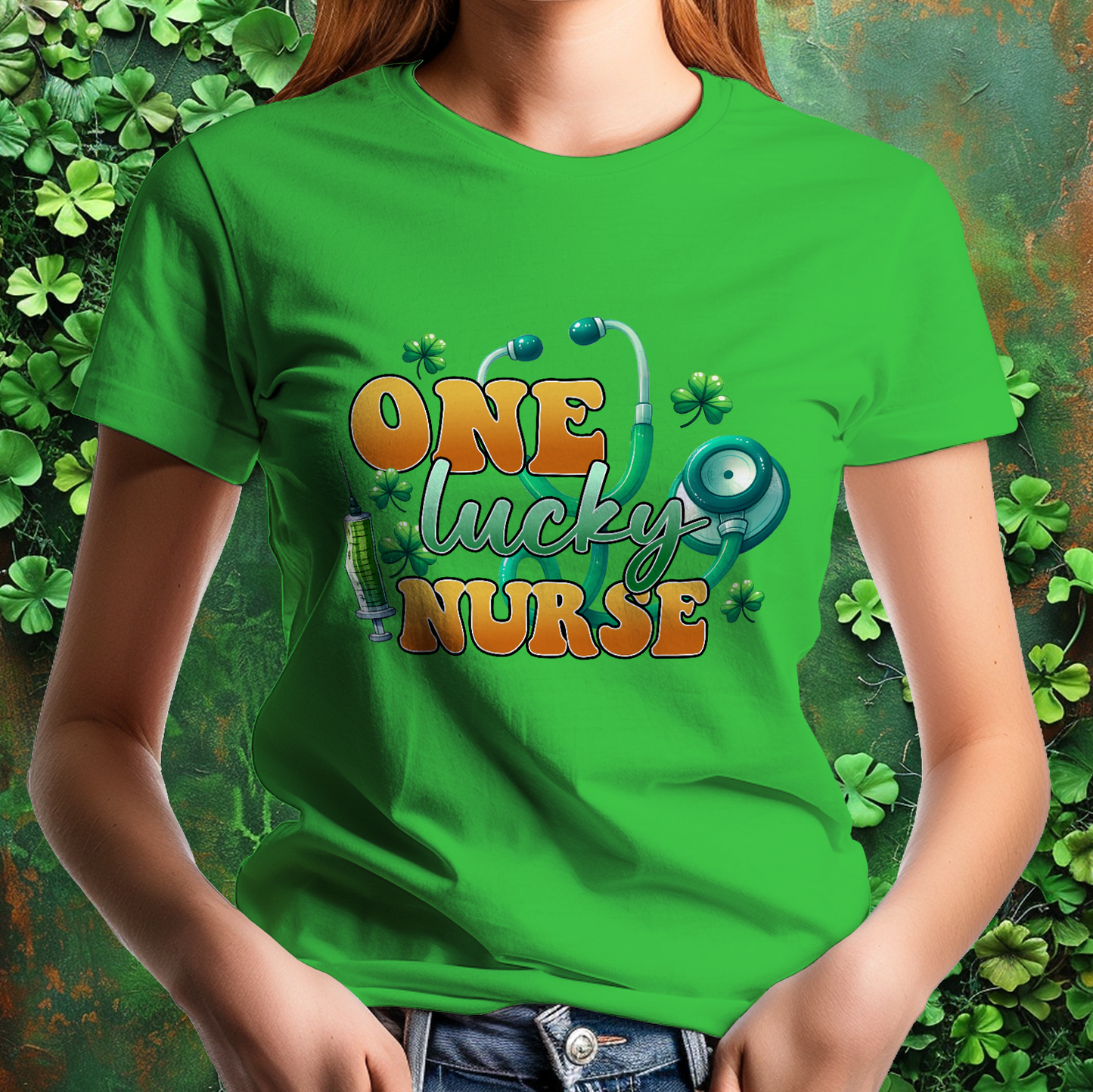 One Lucky Nurse St Patrick's Day T-Shirt