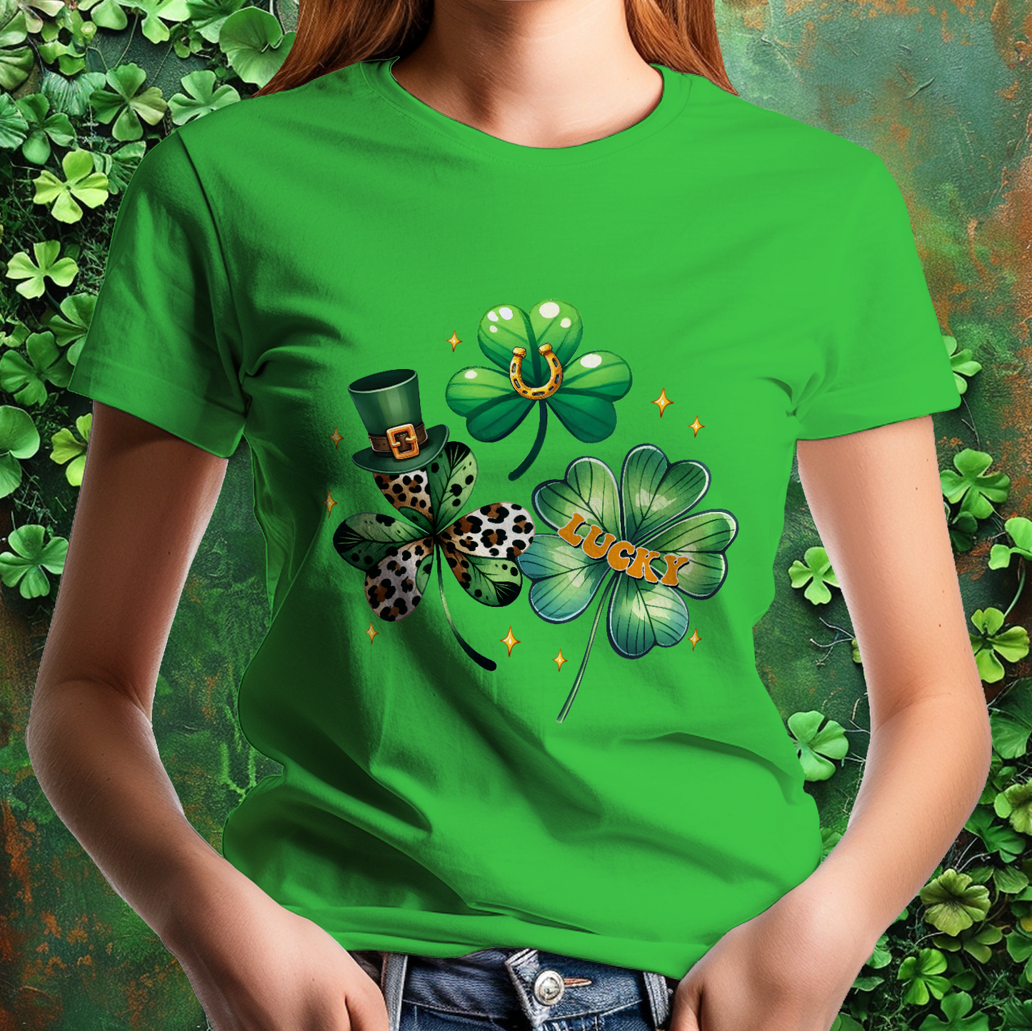 Lucky Clovers St Patrick's Day T-Shirt