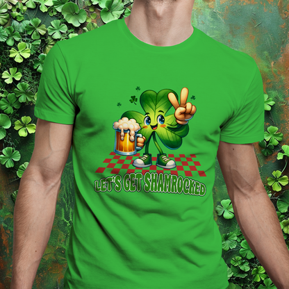 Lets Get Shamrocked St Patrick's Day T-Shirt