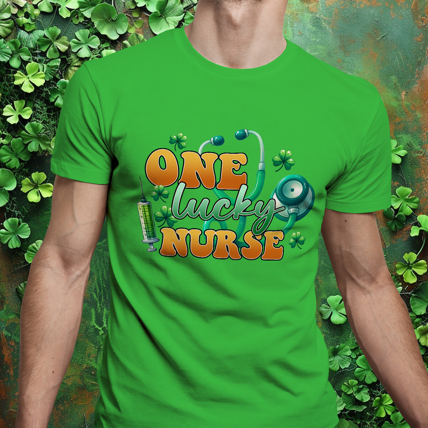 One Lucky Nurse St Patrick's Day T-Shirt