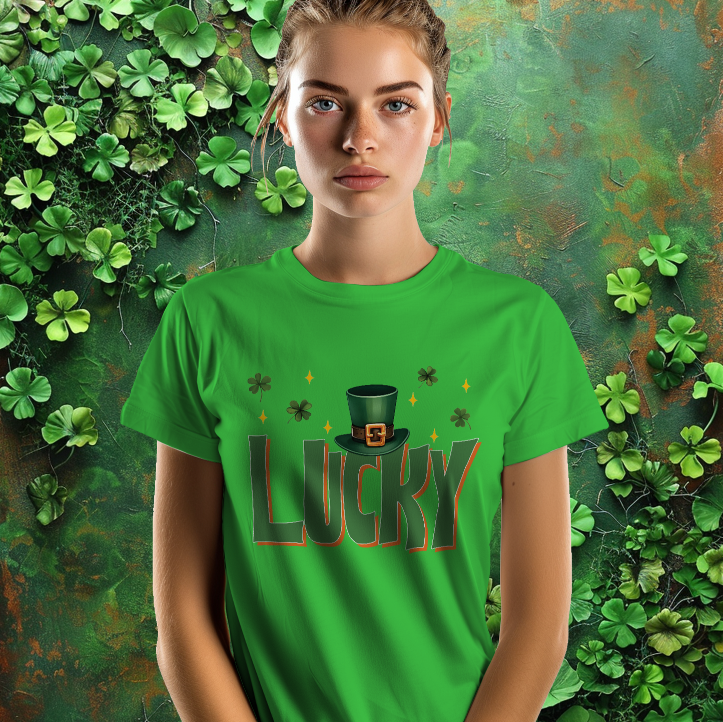 Lucky Hat St Patrick's Day T-Shirt