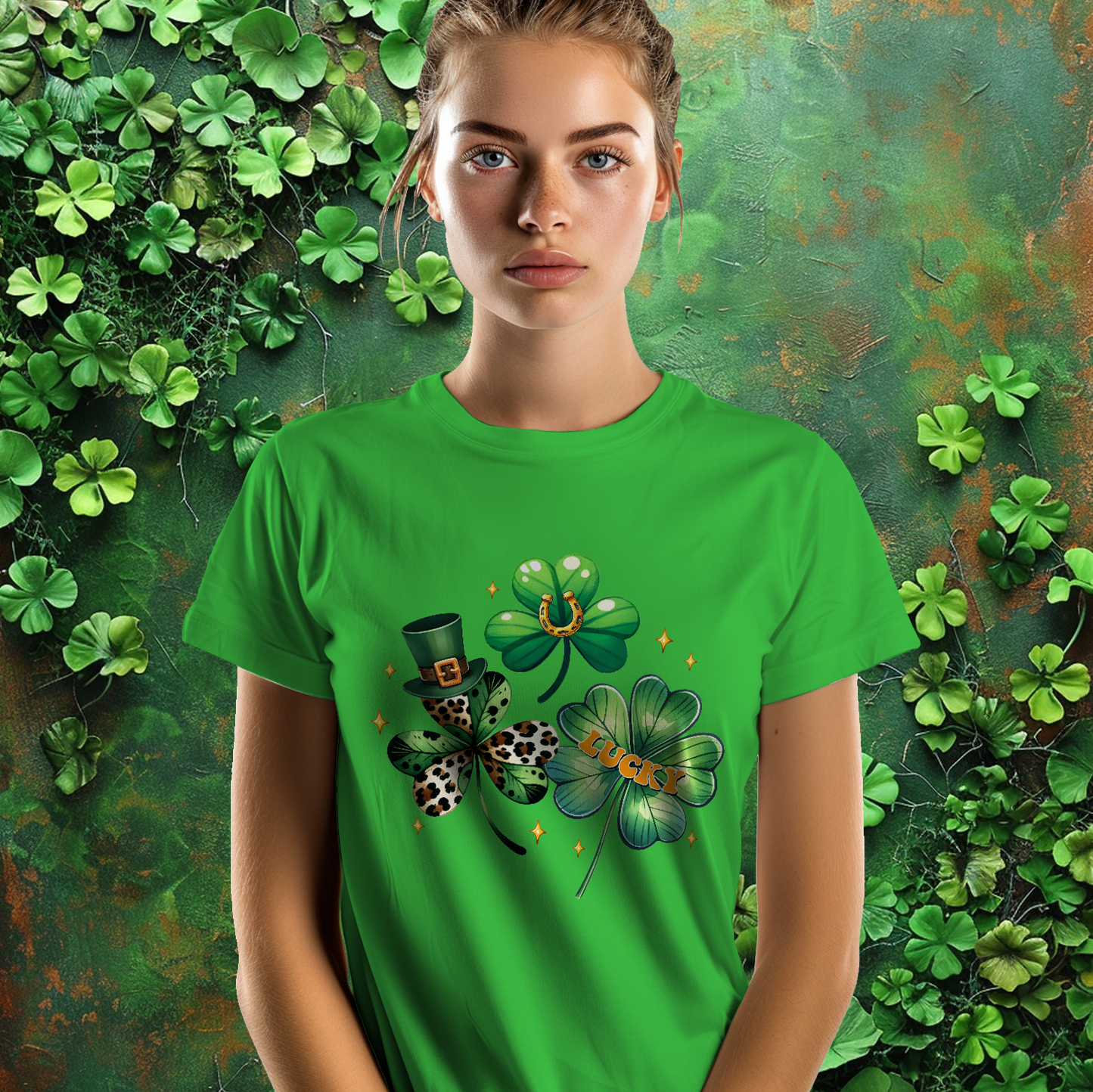 Lucky Clovers St Patrick's Day T-Shirt