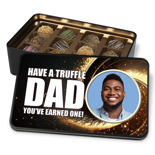 Have A Truffle Dad Tin Of Handmade Chocolates