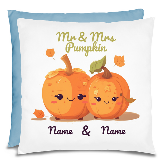 Mr & Mrs Pumpkin Pillow