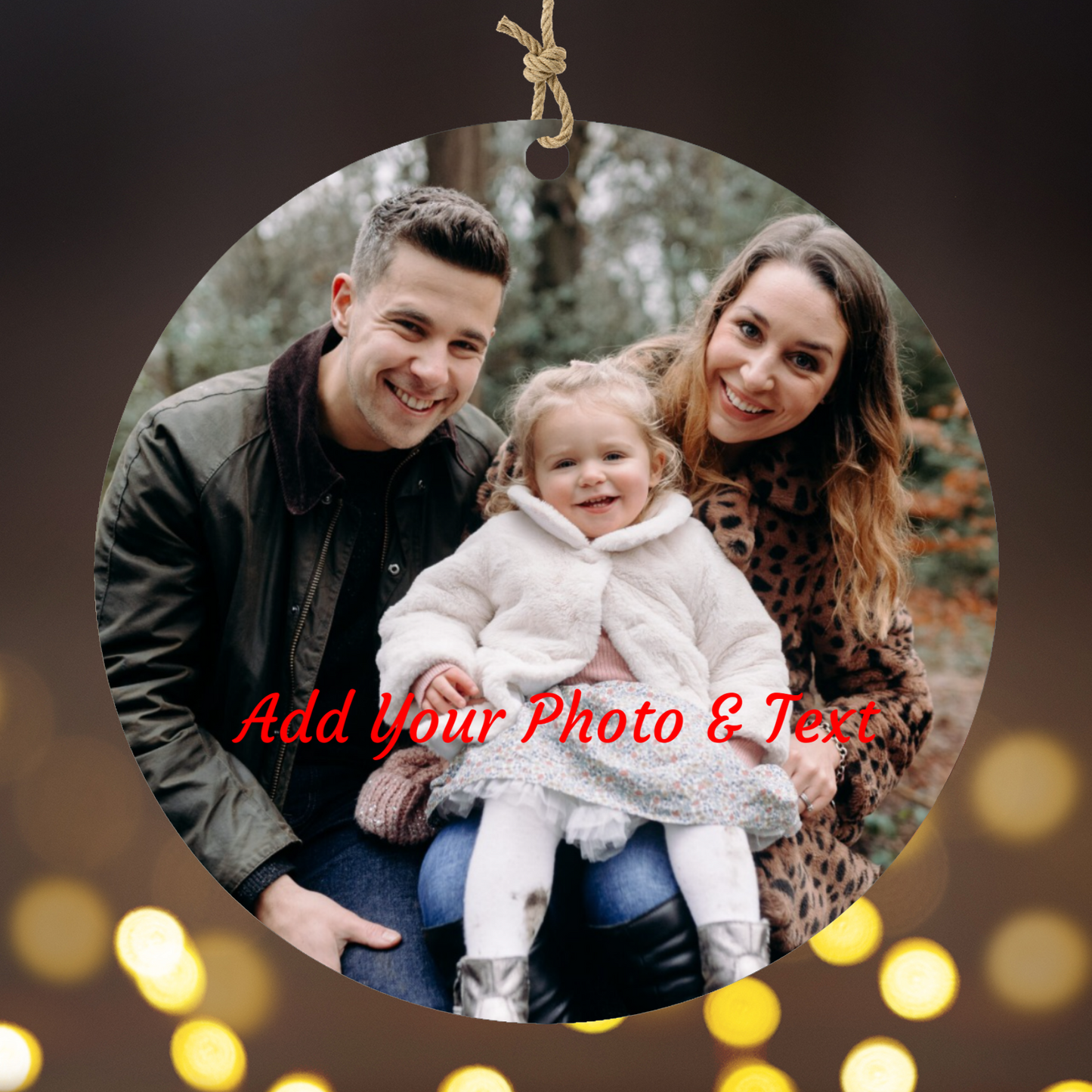 Personalized Family Bauble