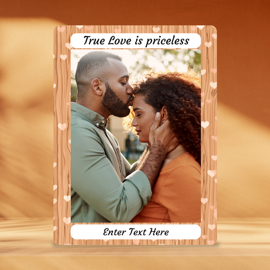 True Love Is Priceless Photo Panel