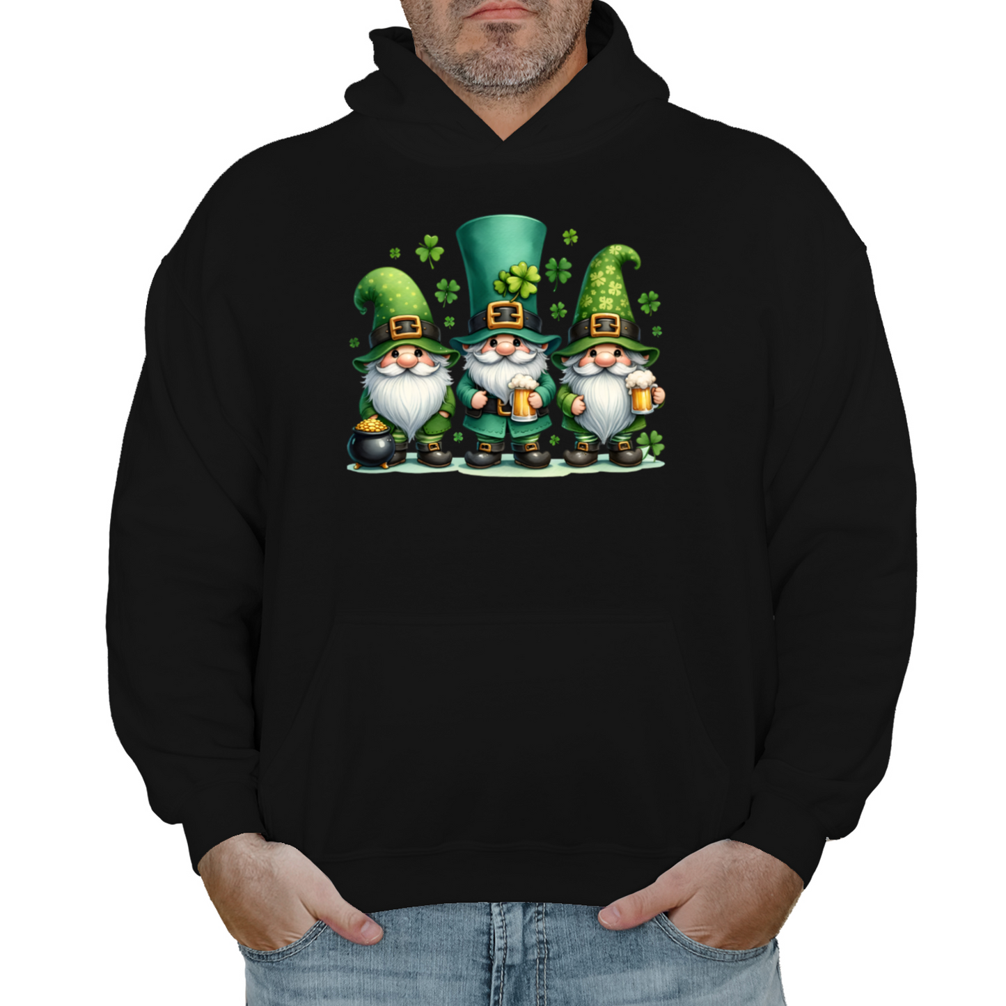 Beer Gnomes St Patrick's Day Hoodie