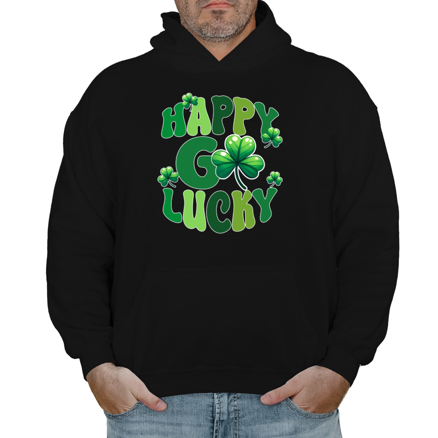 Happy Go Lucky St Patrick's Day Hoodie