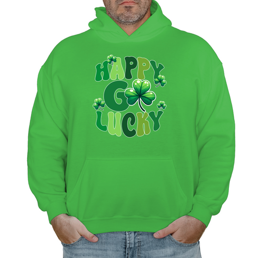 Happy Go Lucky St Patrick's Day Hoodie