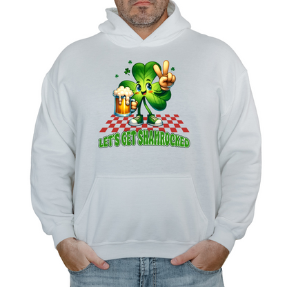 Let's Get Shamrocked St Patrick's Day Hoodie