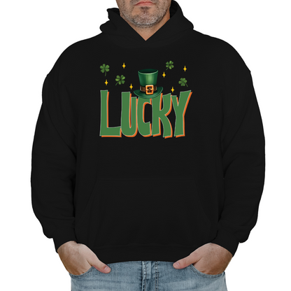 Lucky Hat St Patrick's Day Hoodie