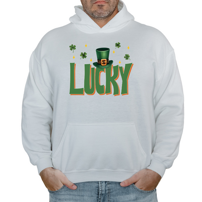 Lucky Hat St Patrick's Day Hoodie