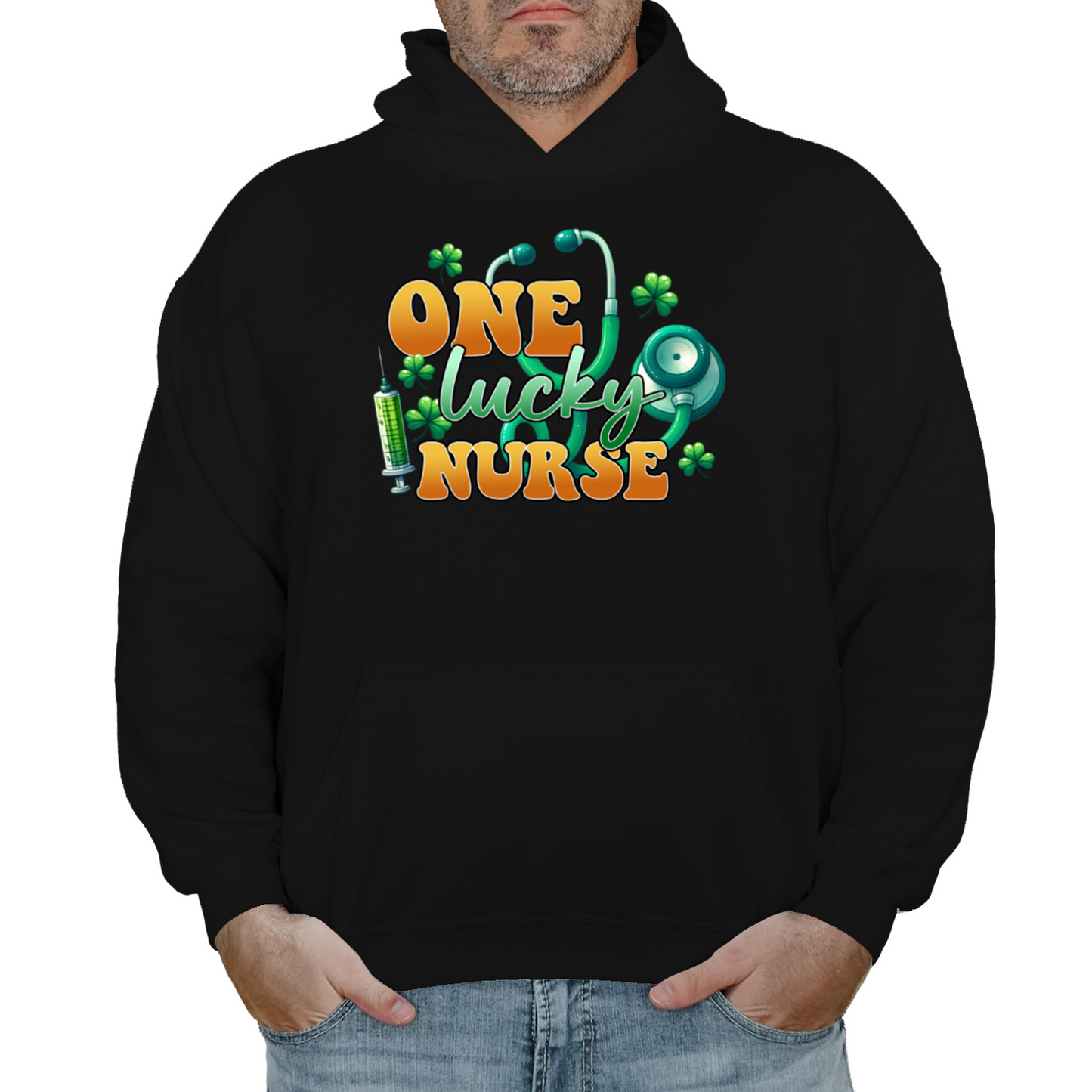 One Lucky Nurse St Patrick's Day Hoodie