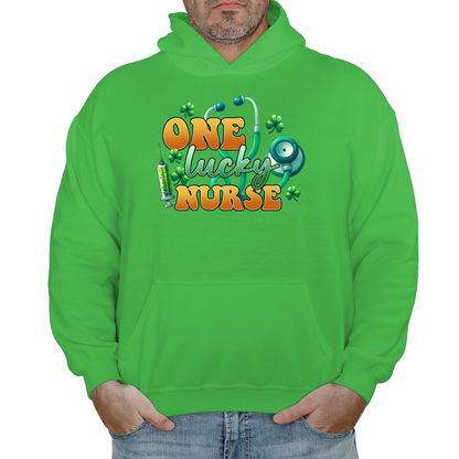 One Lucky Nurse St Patrick's Day Hoodie