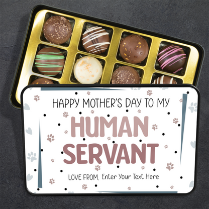 Happy Mothers Day Handmade Chocolates In A Personalized Keepsake Tin