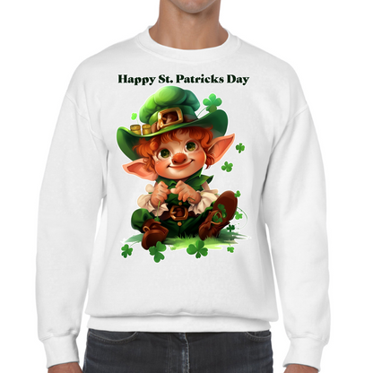 Cute Leprechaun St Patrick's Day Sweatshirt