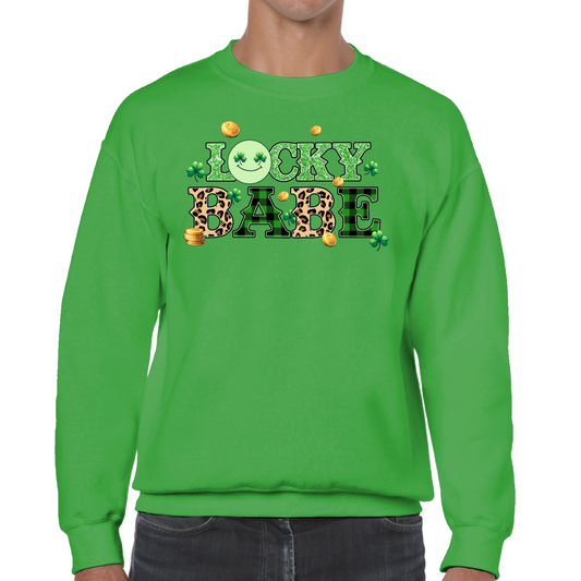 Lucky Babe St Patrick's Day Sweatshirt