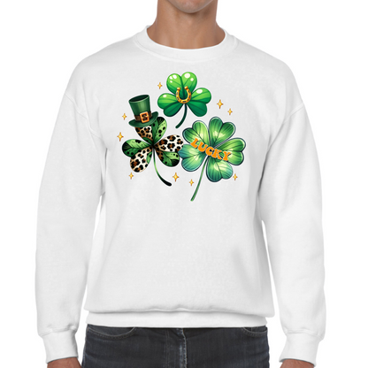 Lucky Clovers St Patrick's Day Sweatshirt