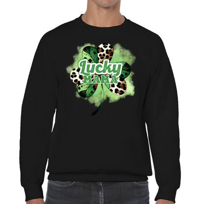 Lucky Mama St Patrick's Day Sweatshirt