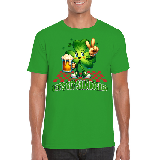 Lets Get Shamrocked St Patrick's Day T-Shirt