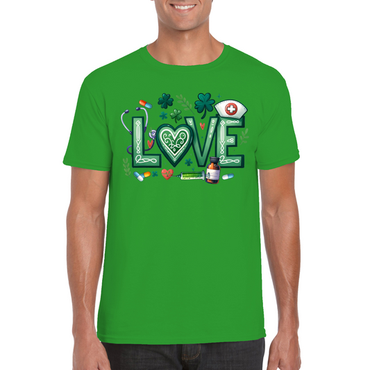 Love Medical St Patrick's Day T-Shirt