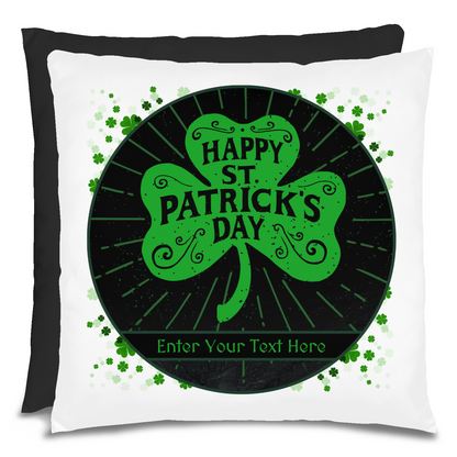 Happy St Patrick's Day Pillow