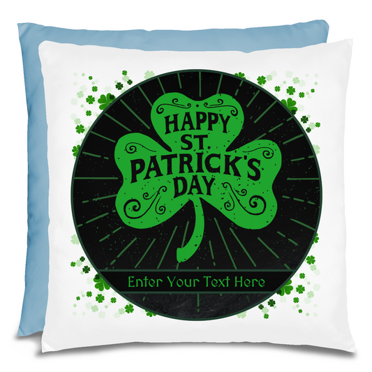 Happy St Patrick's Day Pillow