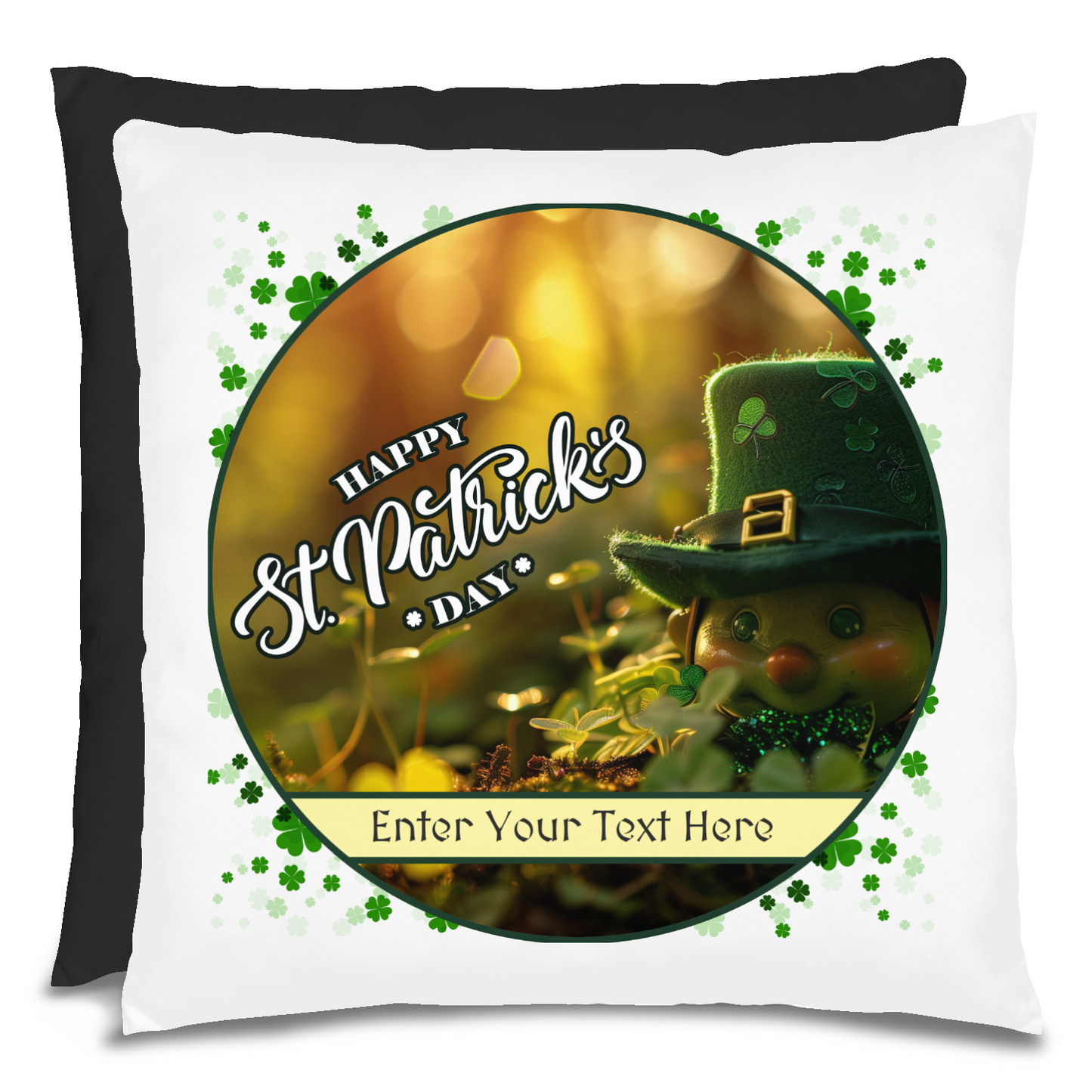 Cheeky Leprechaun St Patrick's Day Pillow