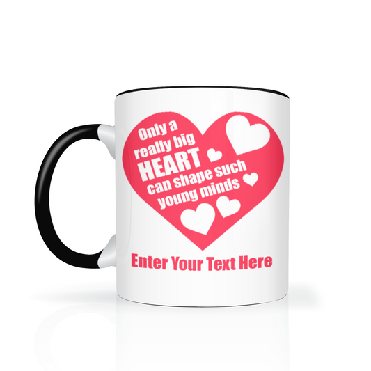 Only A Really Big Heart Two Tone Mug