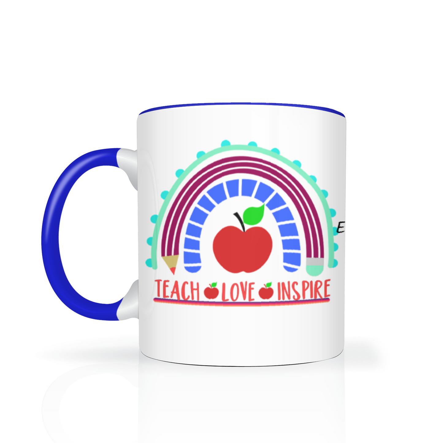 Teach Love Inspire Two Tone Mug