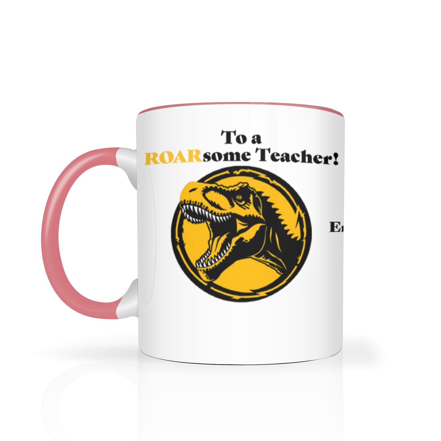 To A ROARsome Teacher Two Tone Mug