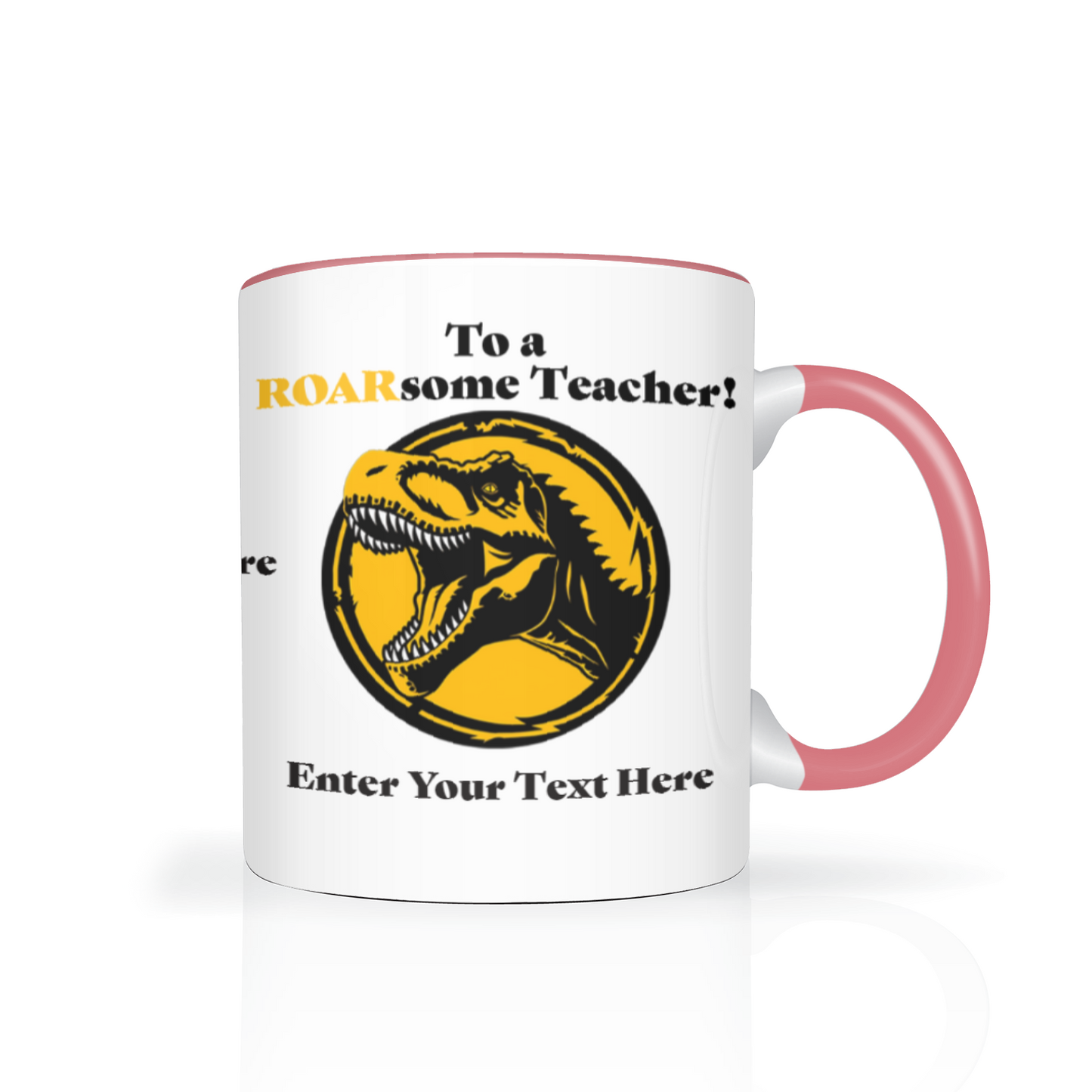 To A ROARsome Teacher Two Tone Mug