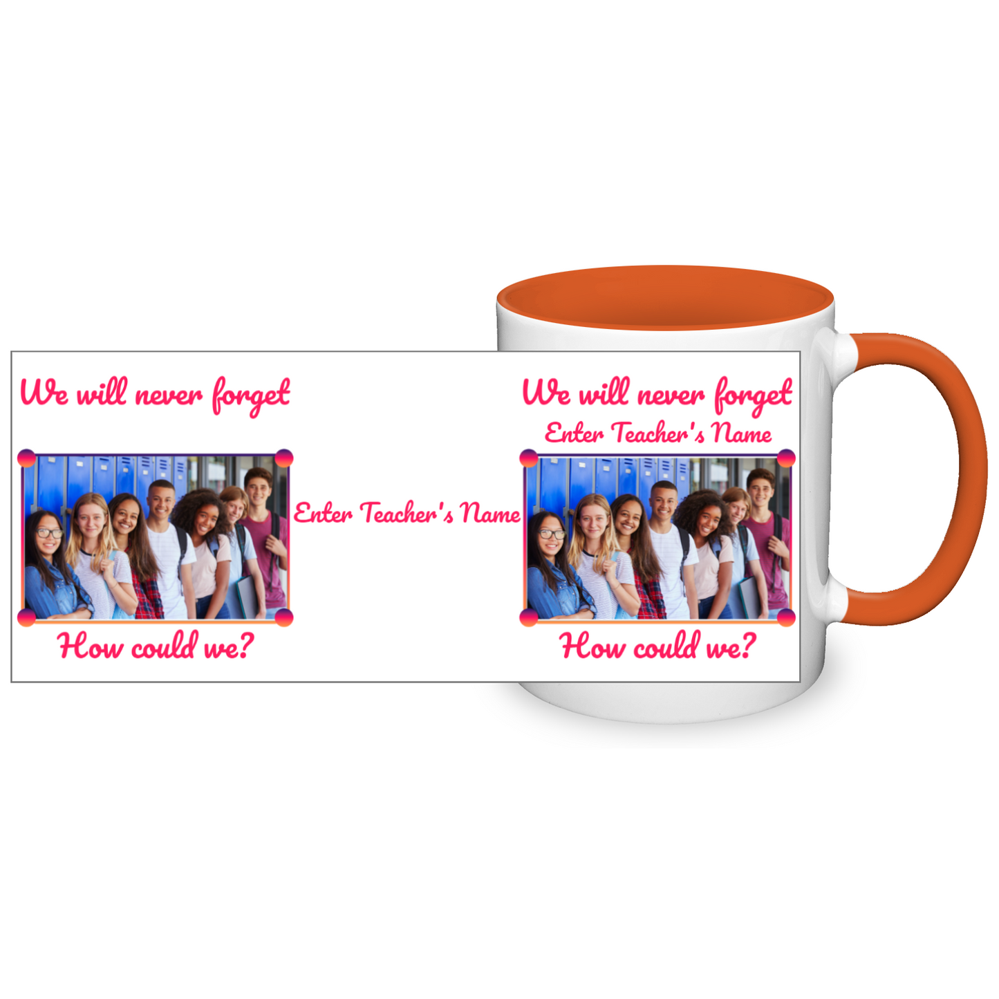 We Will Never Forget Two Tone Mug