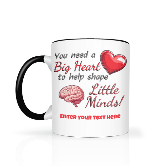 You Need A Big Heart Two Tone Mug