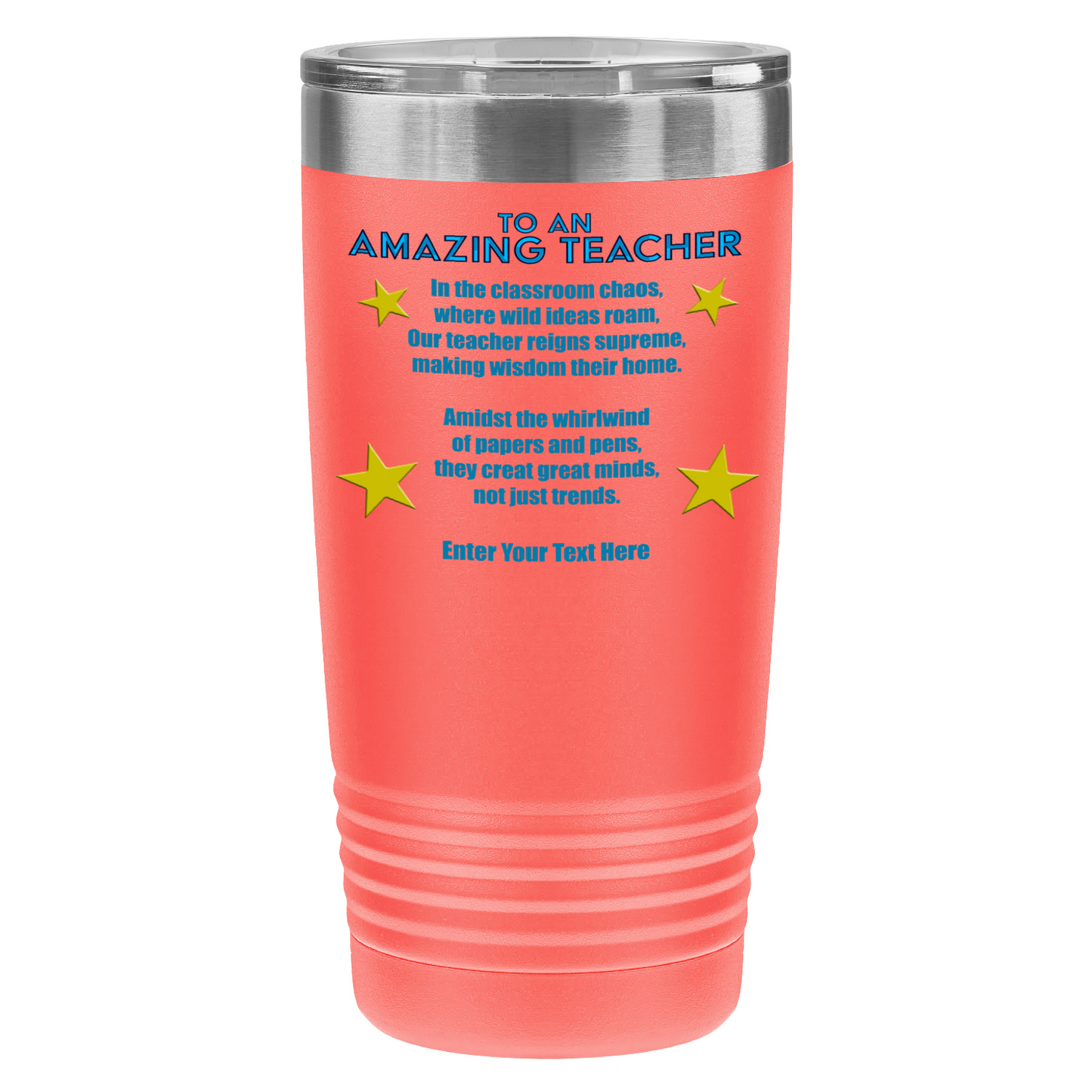 To An Amazing Teacher 20oz UV Tumbler