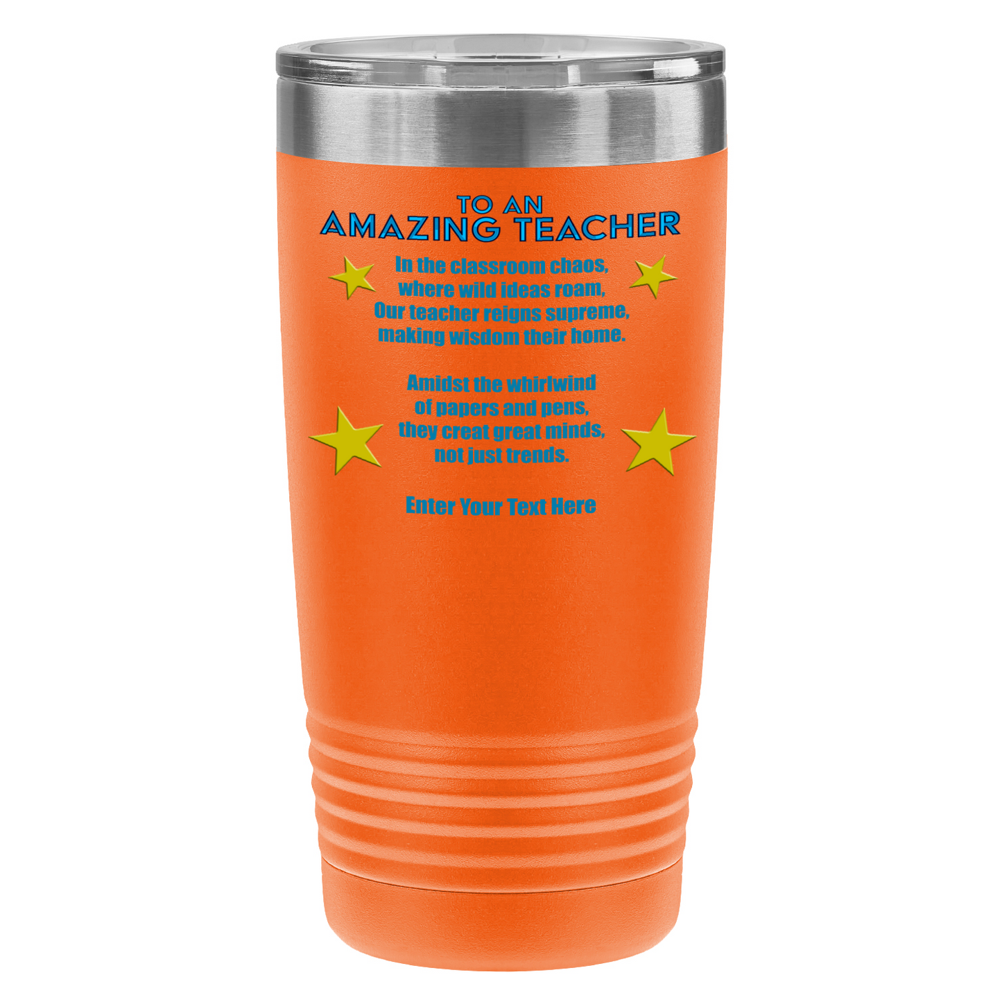 To An Amazing Teacher 20oz UV Tumbler