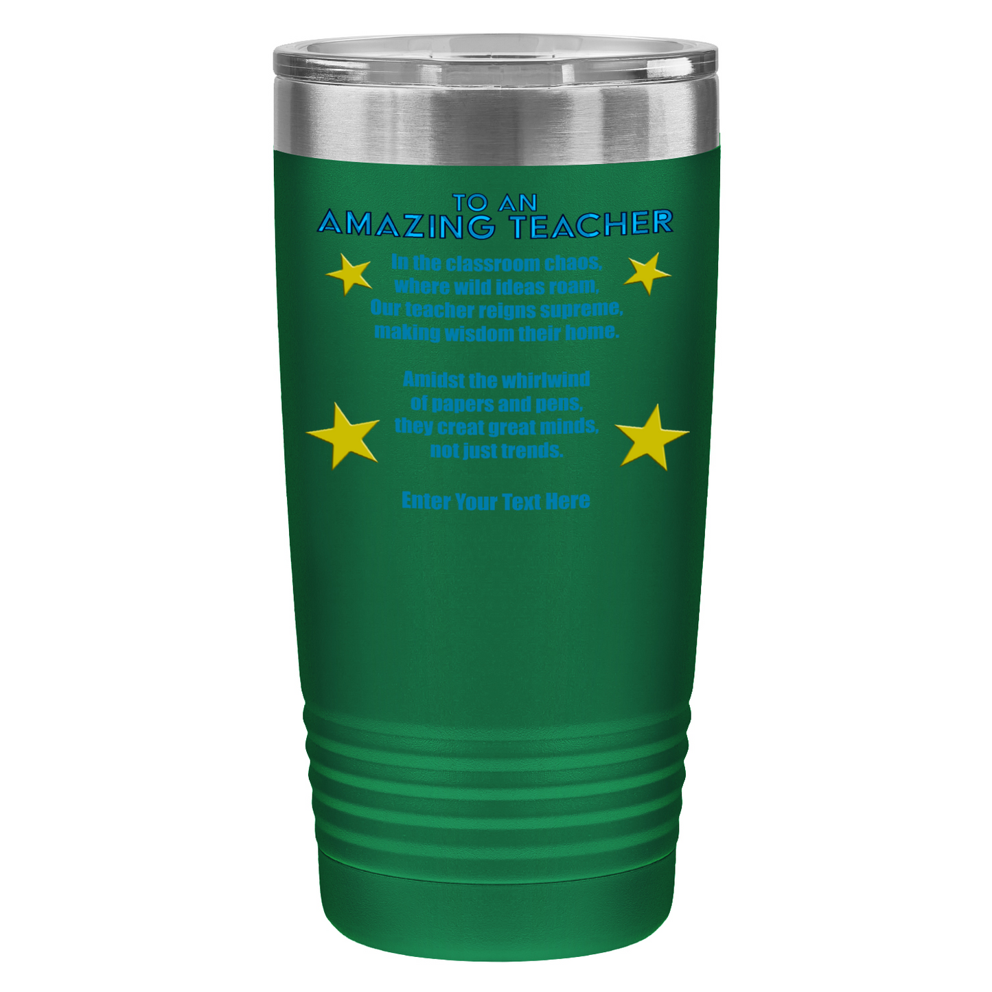 To An Amazing Teacher 20oz UV Tumbler