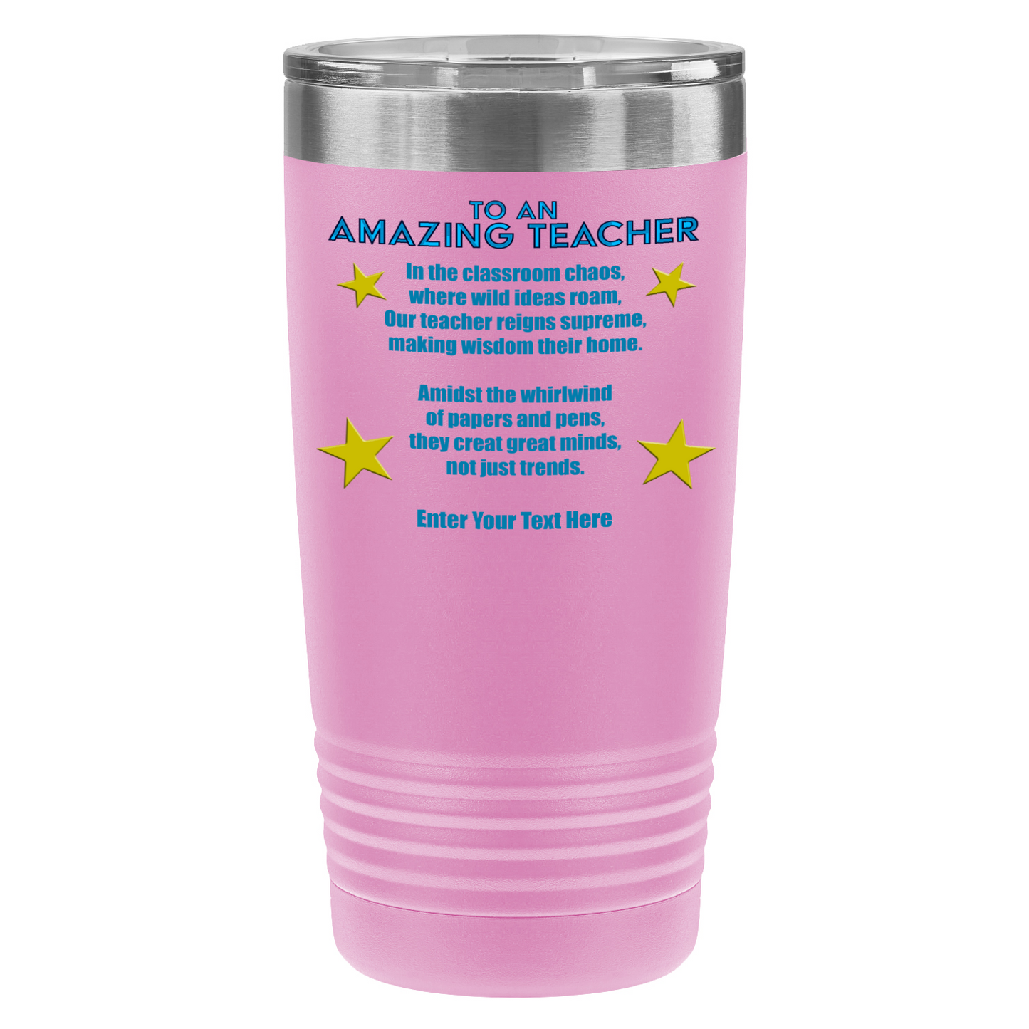 To An Amazing Teacher 20oz UV Tumbler