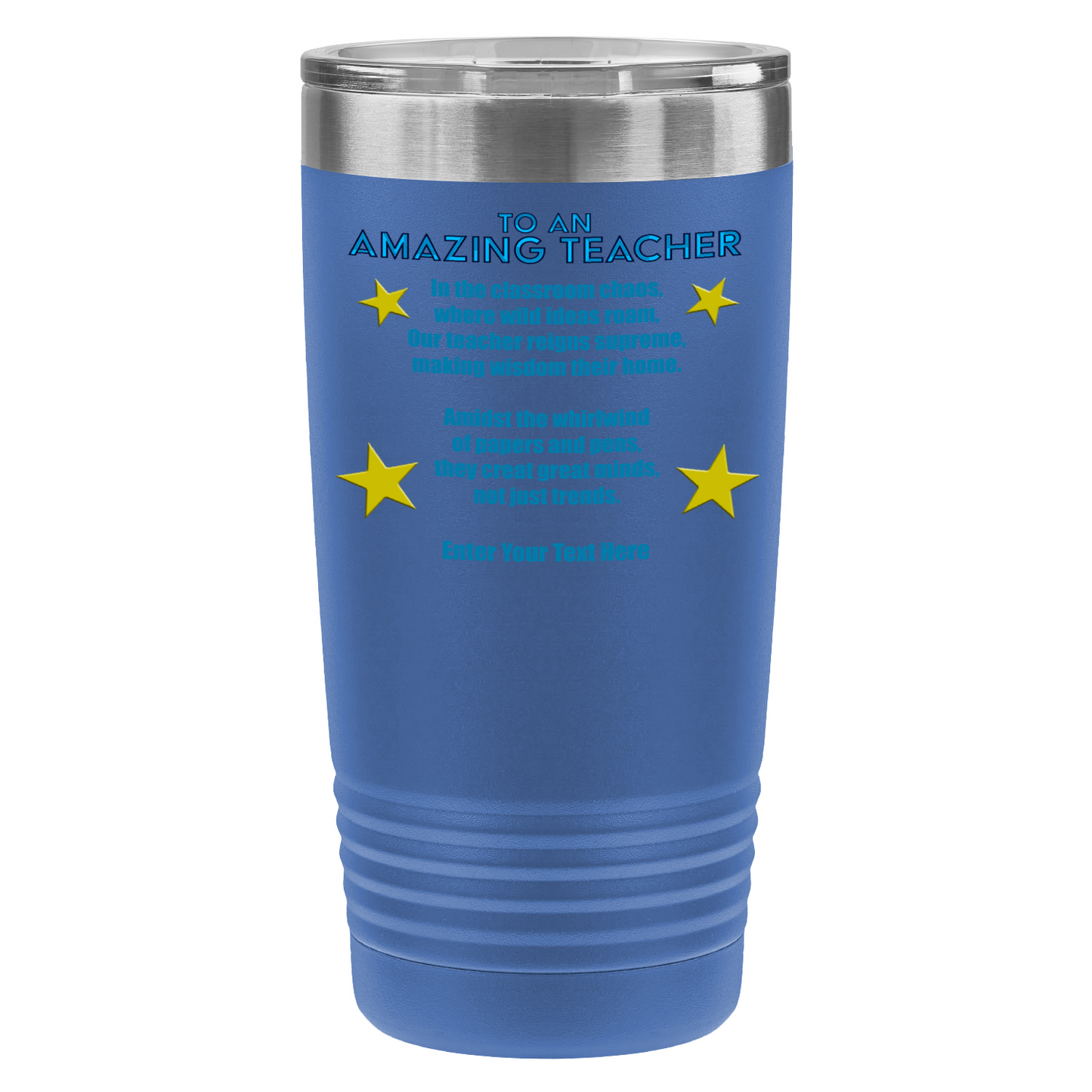 To An Amazing Teacher 20oz UV Tumbler