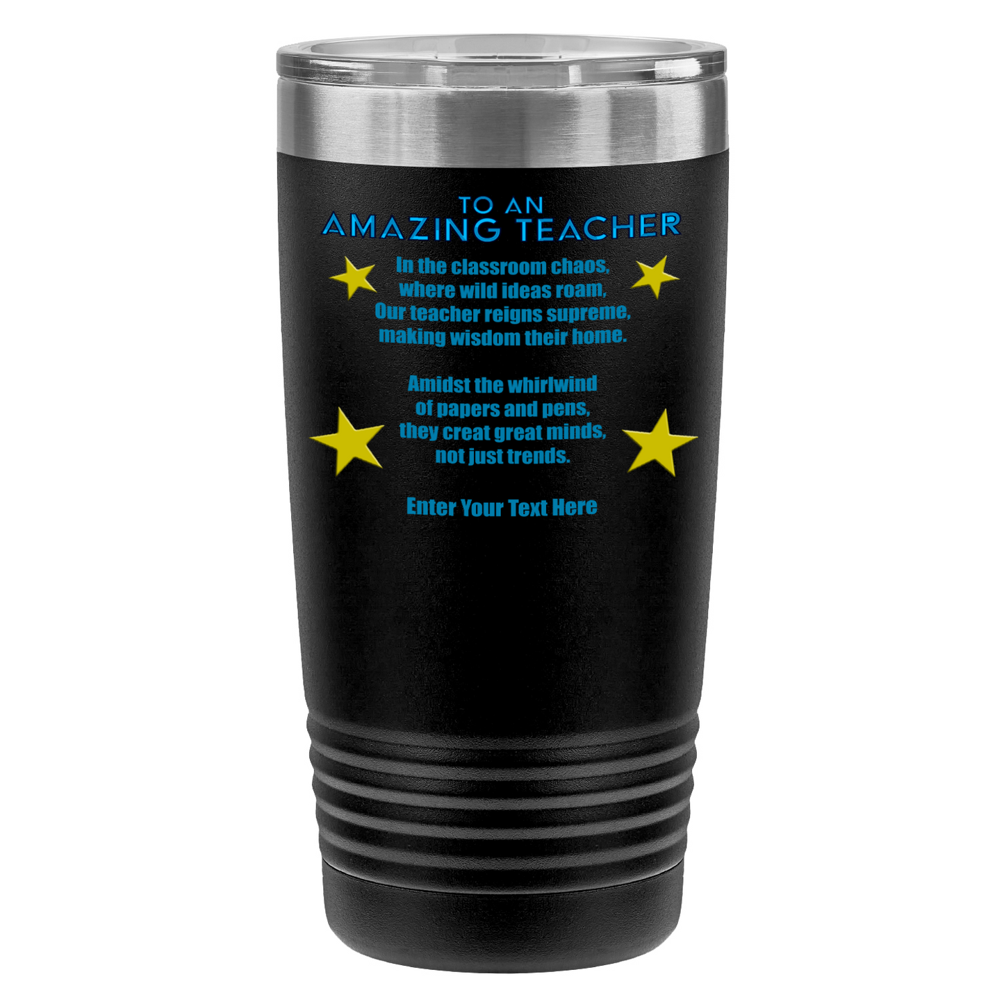 To An Amazing Teacher 20oz UV Tumbler