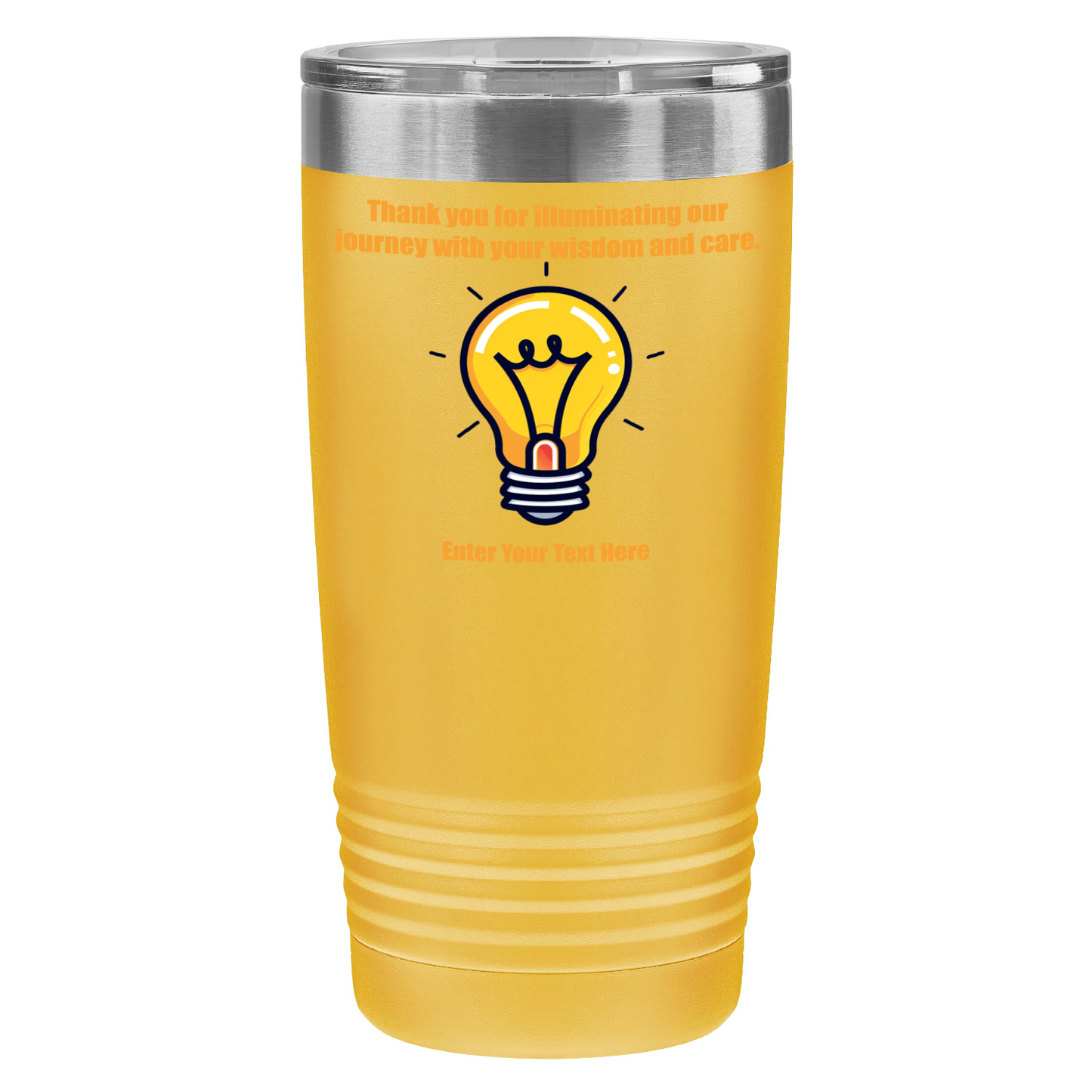 Thank You For Illuminating My Journey 20oz UV Tumbler