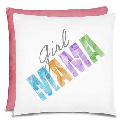 Girl Mama Mother's Day Pillow