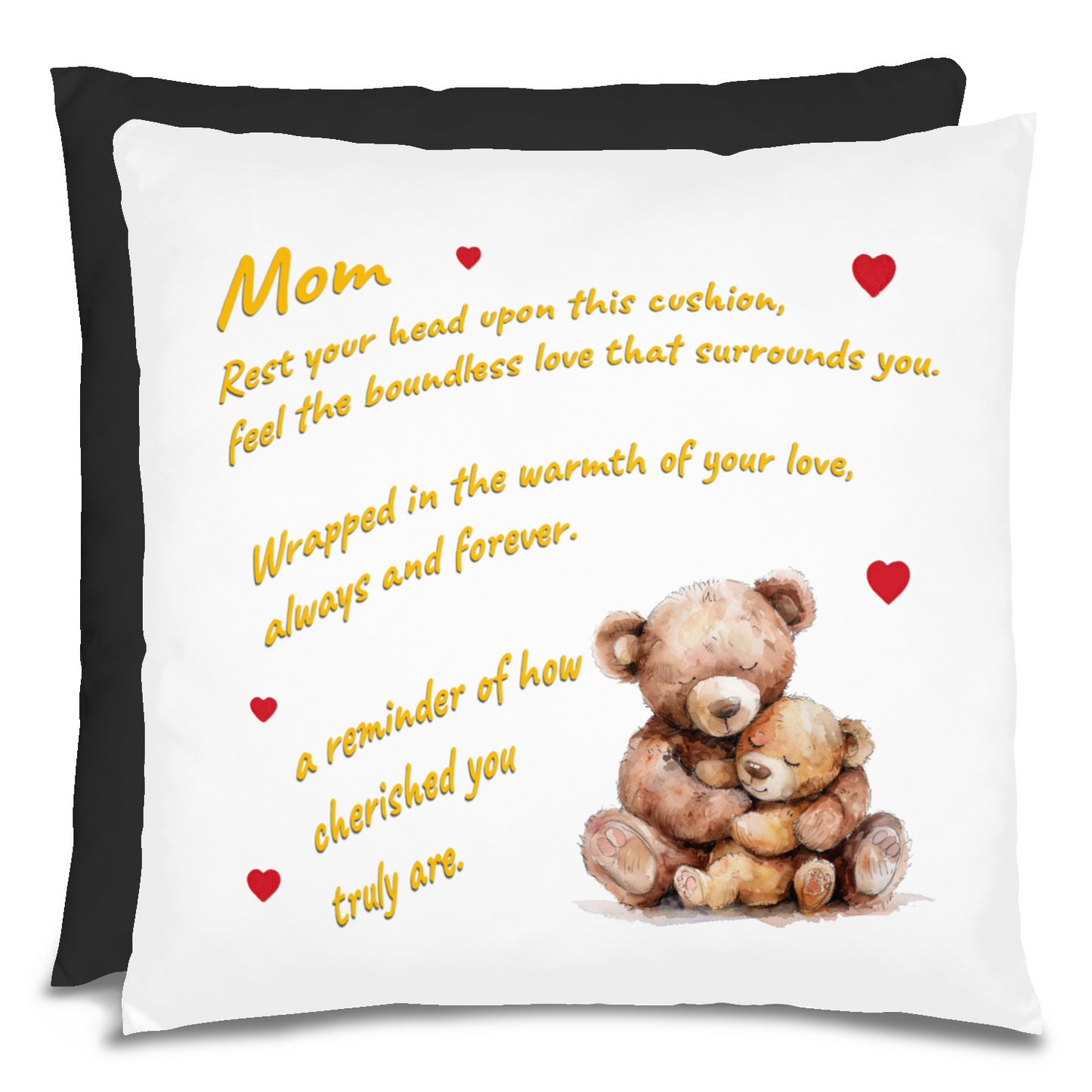 Rest Your Head Upon This Cushion Mother's Day Pillow